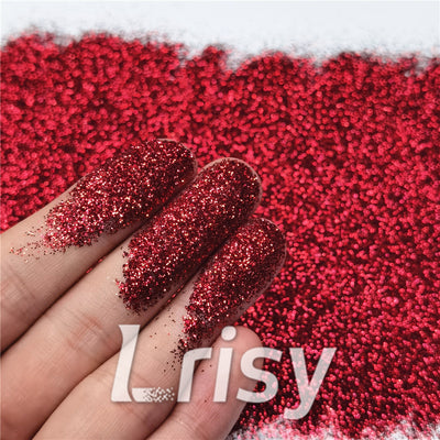 0.3mm American Red Fine Glitter Pure Color B0308 – Lrisy