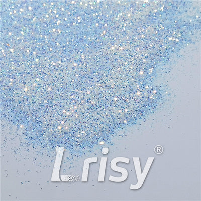 0.3mm Ice Blue and White Brightness Iridescent Glitter FC-F321 – Lrisy