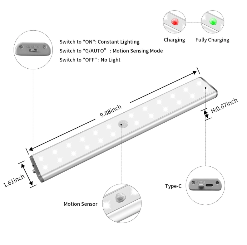 led motion sensor lighting