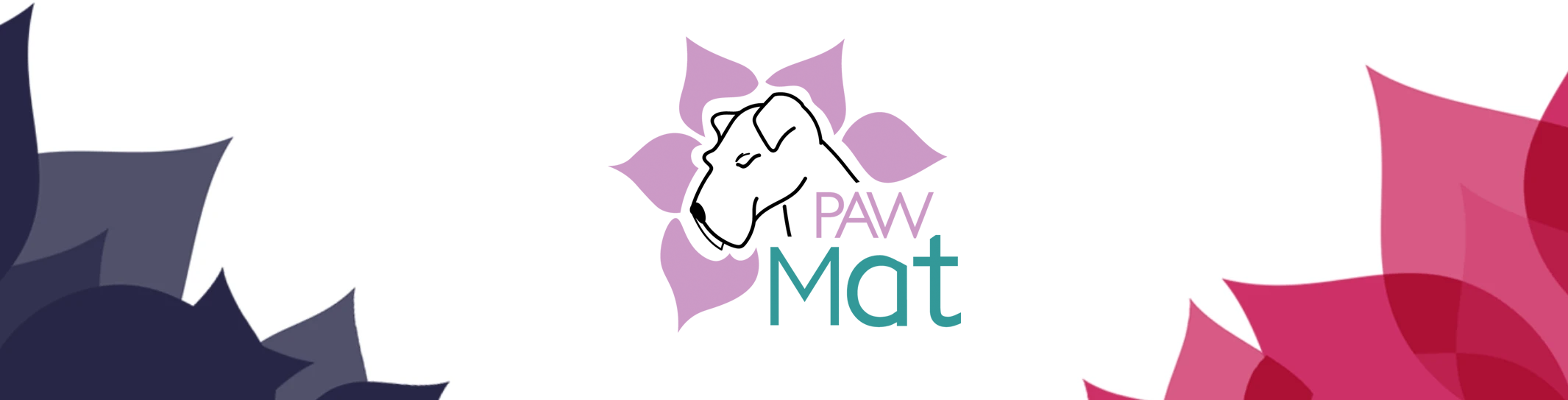 PawMat Logo with Flowers
