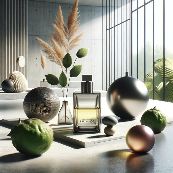 The essence of bergamot's scent profile in a contemporary setting