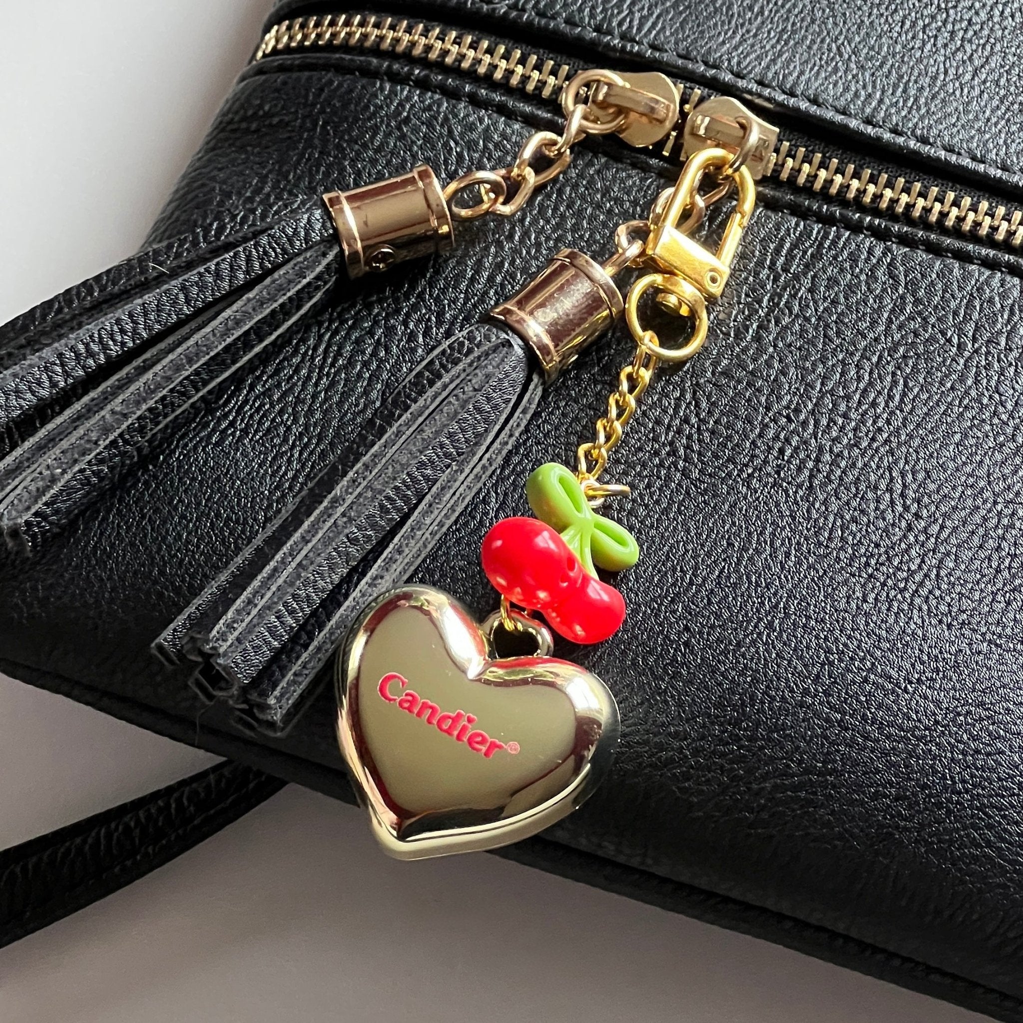 CHERRY TINTED LIP BALM KEYCHAIN