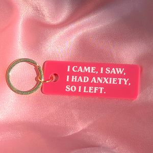 ANXIETY KEYCHAIN