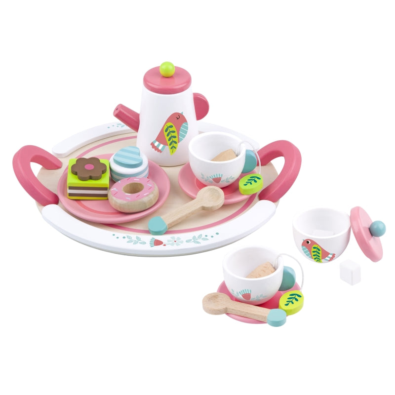 my play wooden afternoon tea set