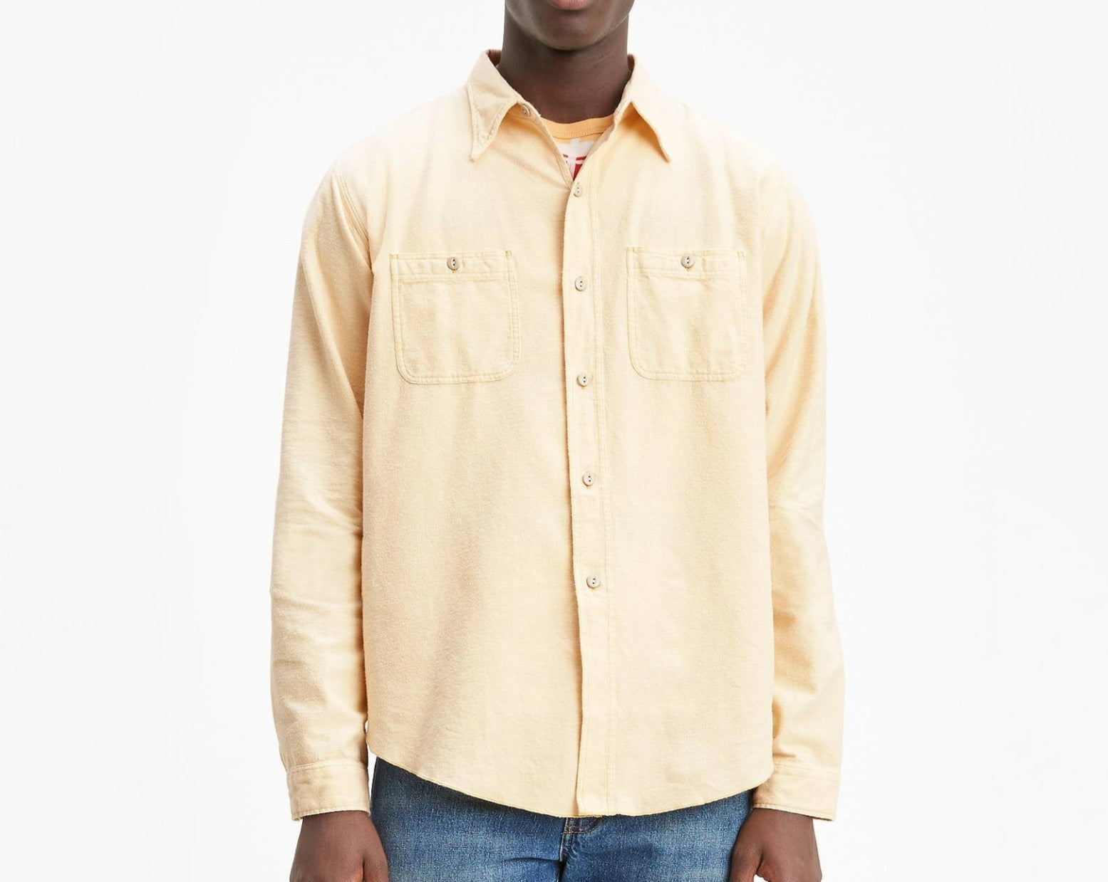 LEVI'S® VINTAGE CLOTHING Deluxe Shirt Cream 599810001 | eBay