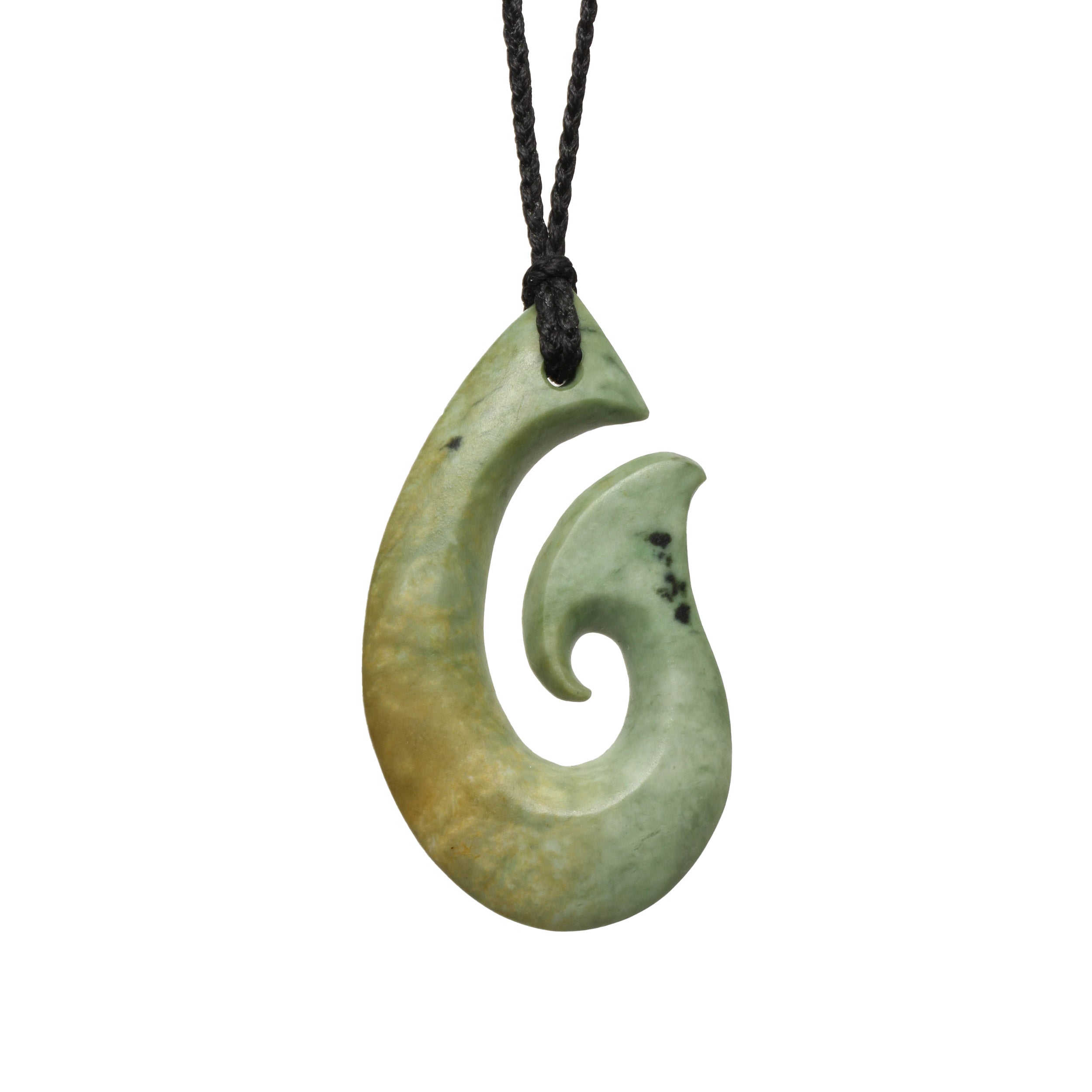 New Zealand Jade Hei Matau Necklace