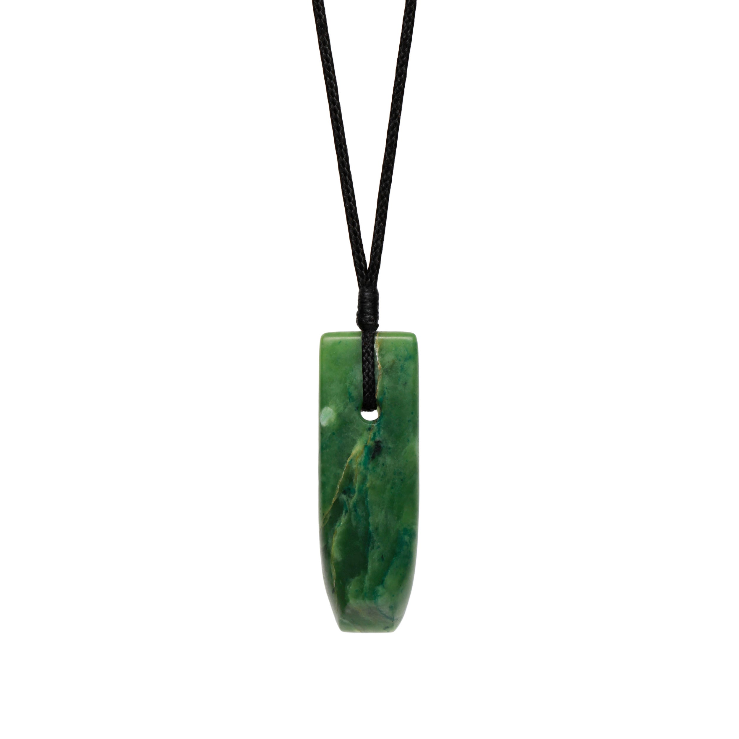 Simple Jade Slice Pendant | Discoveries