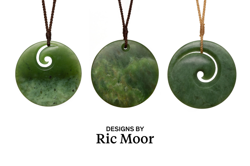 greenstone necklaces by ric moor