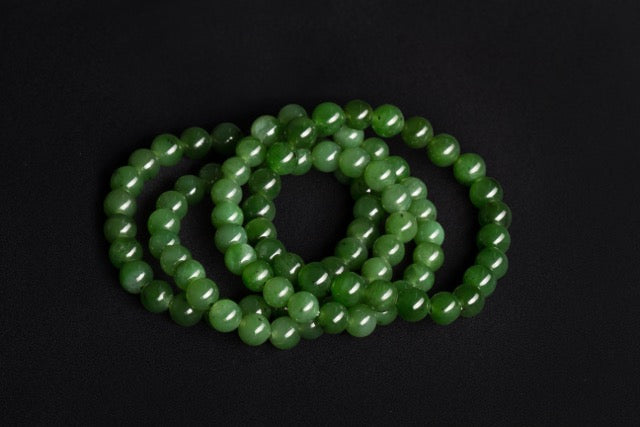 Jade beads