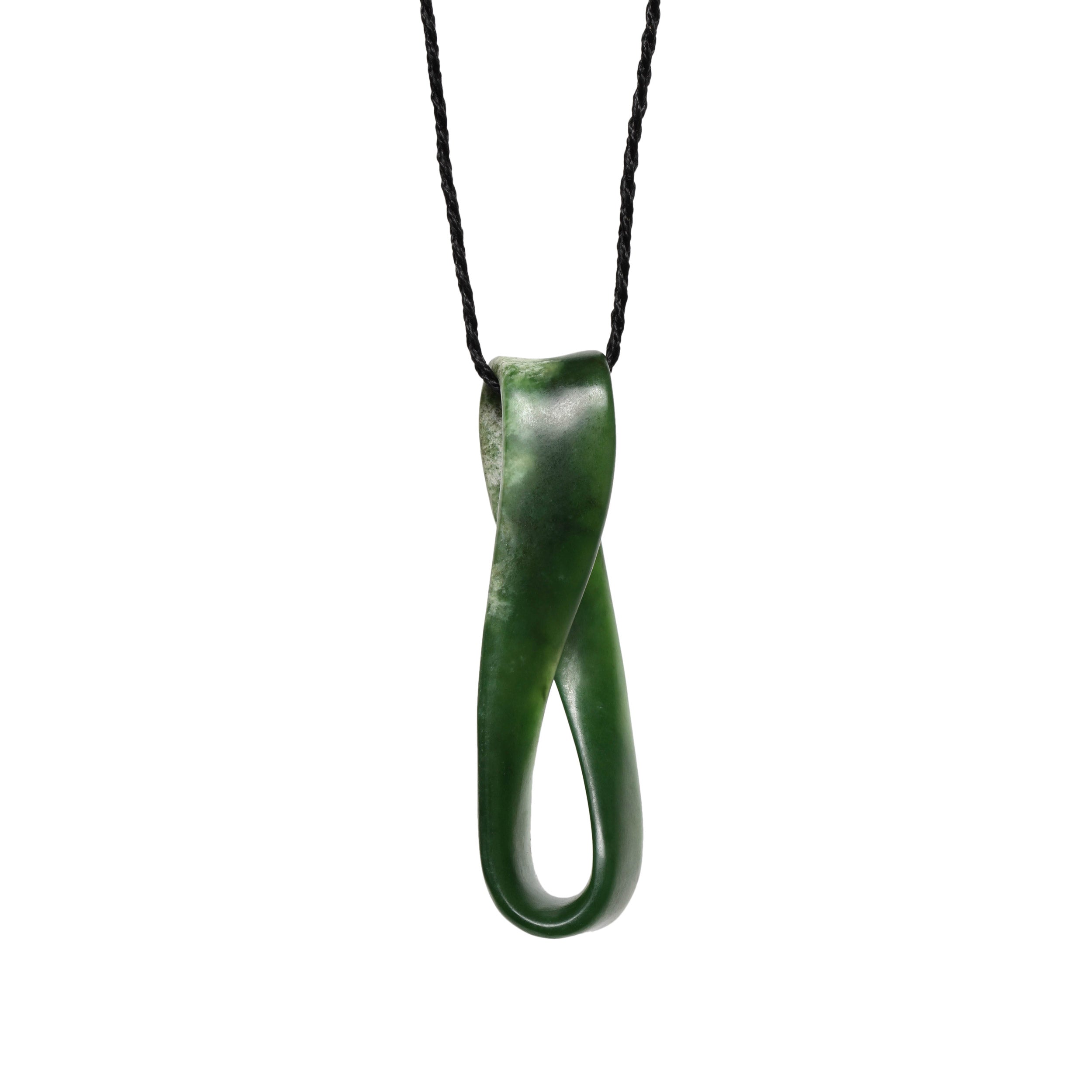 New Zealand Pounamu Ribbon Twist