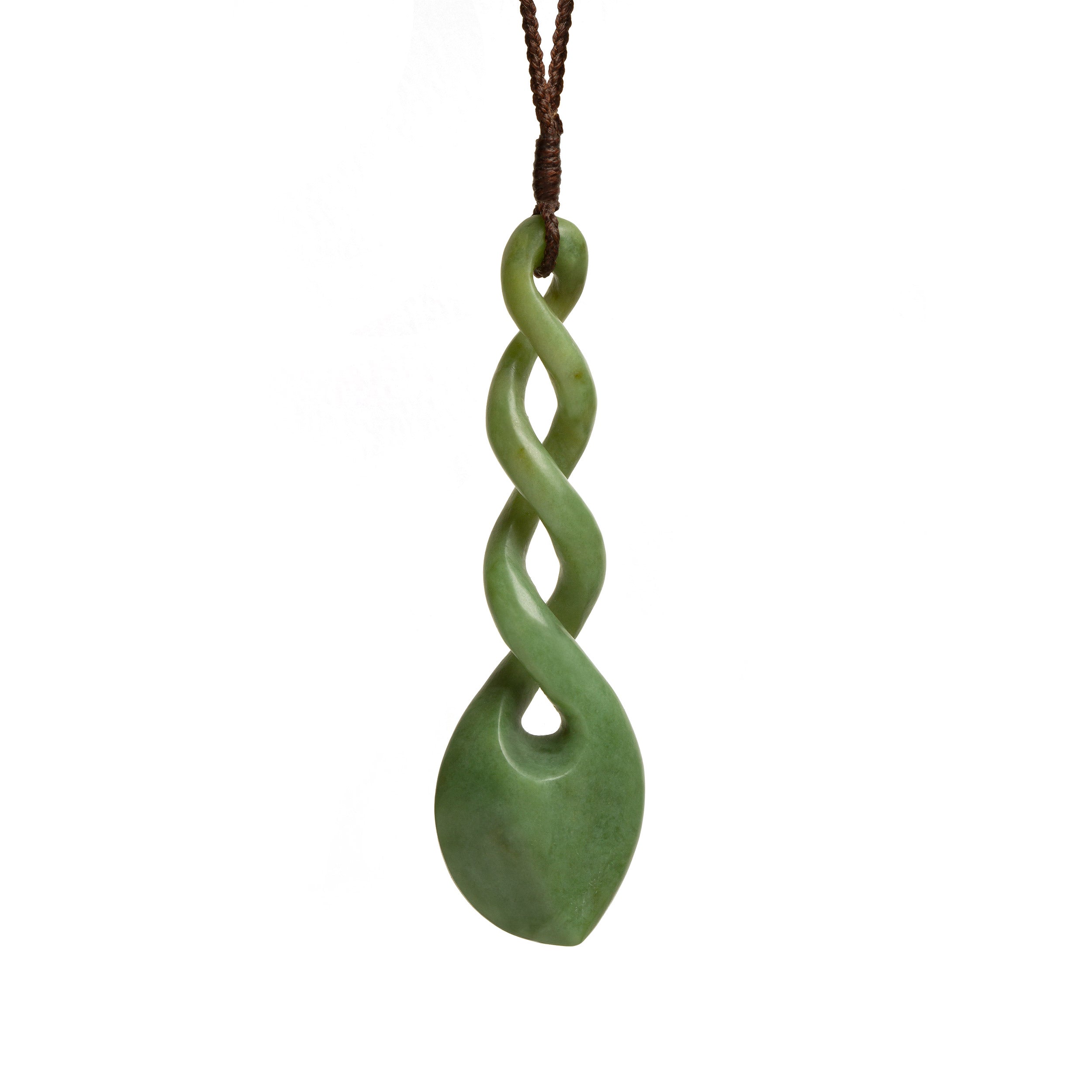 New Zealand Jade Quadruple Twist Necklace