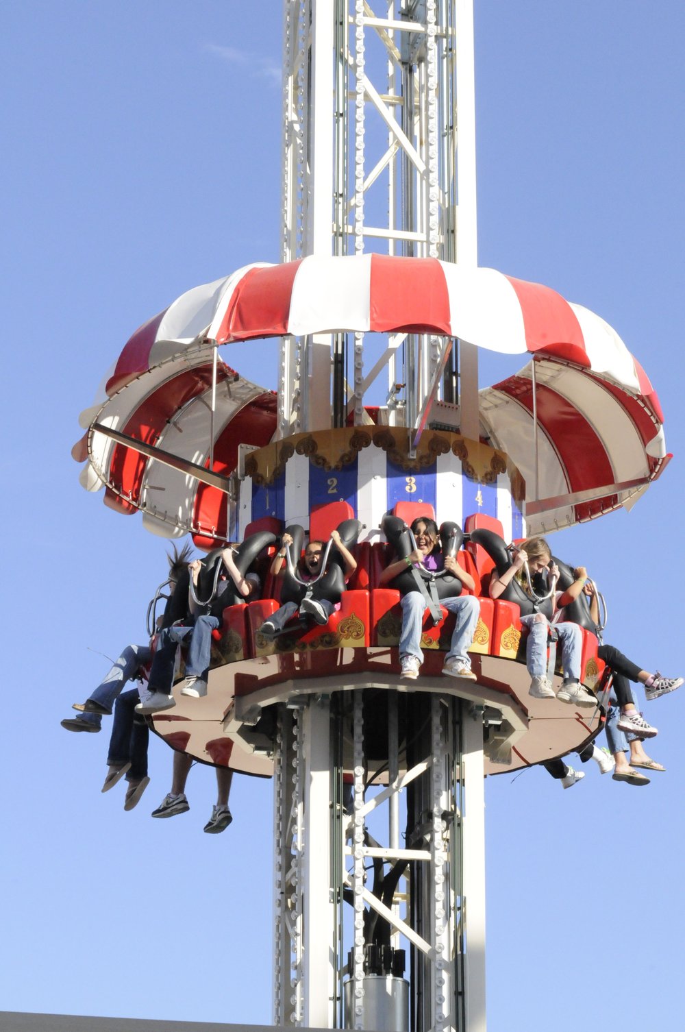 ZDT's Amusement Park - Parachute Drop tower ride