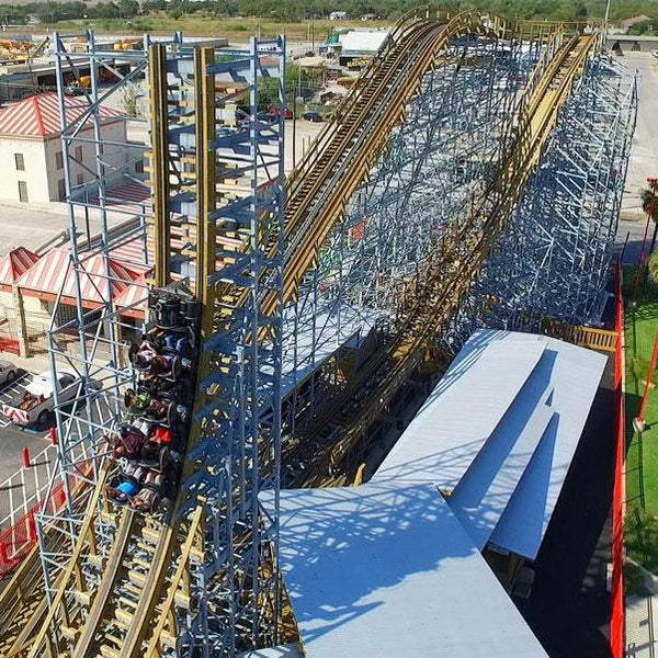 ZDT's Amusement Park overview highlighting Switchback roller coaster.