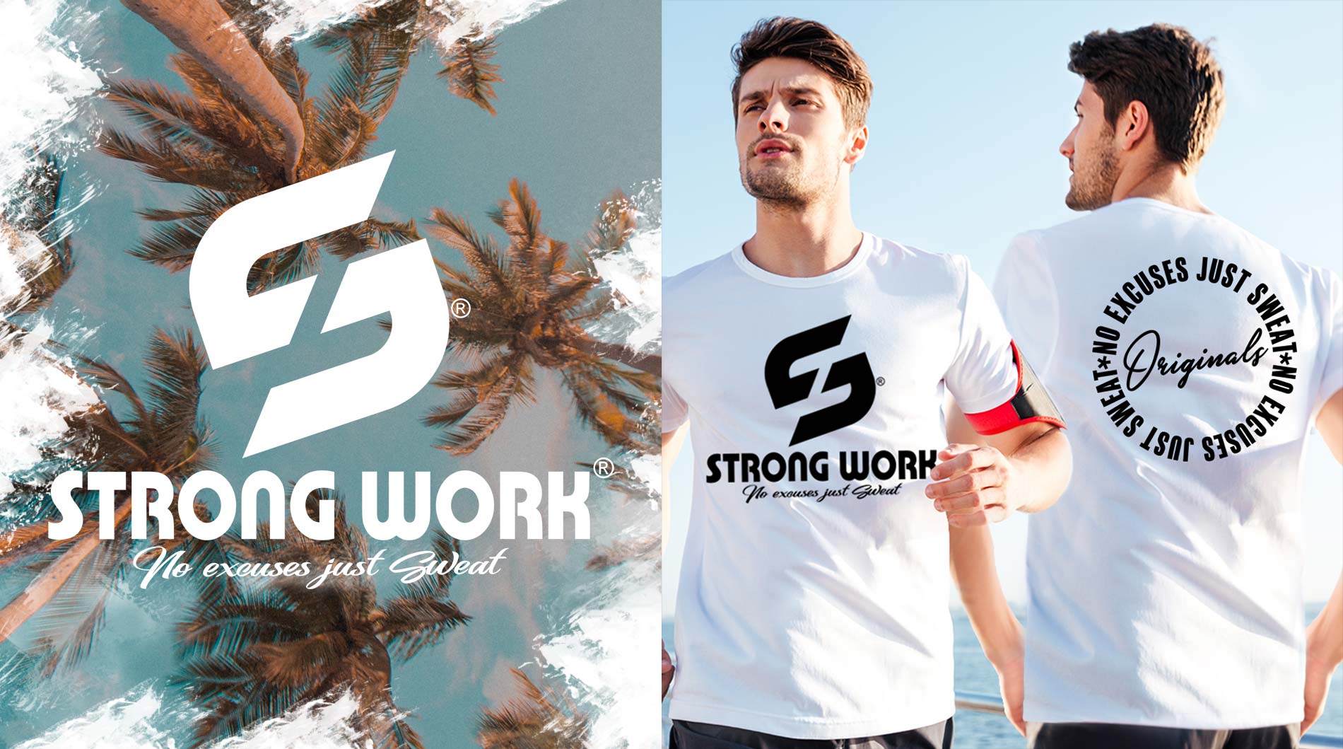 Strong Work Sportswear - Vêtement de sport en coton bio