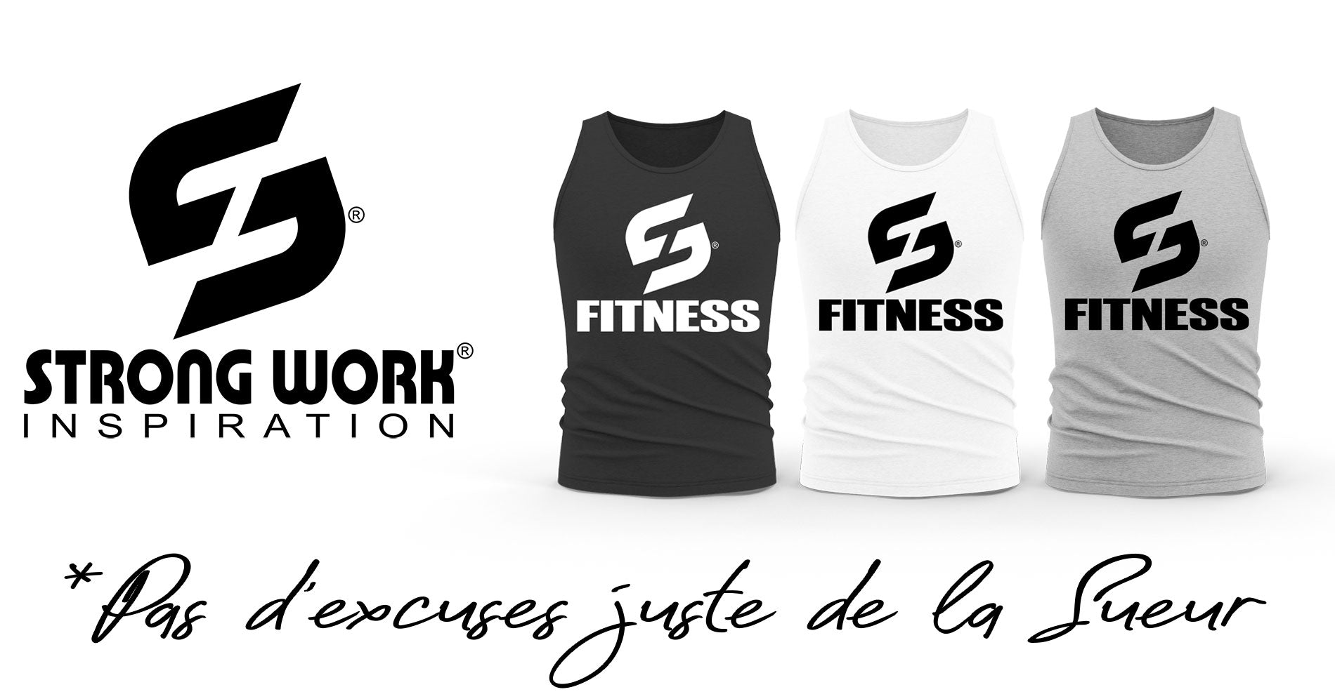 DEBARDEUR BIO POUR HOMME STRONG WORK FITNESS