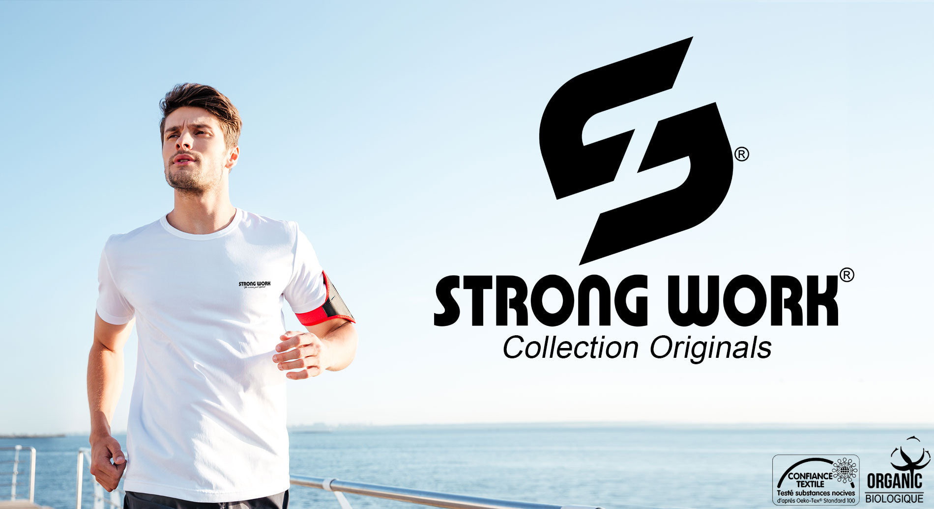 T-SHIRT POUR HOMME STRONG WORK ELITE