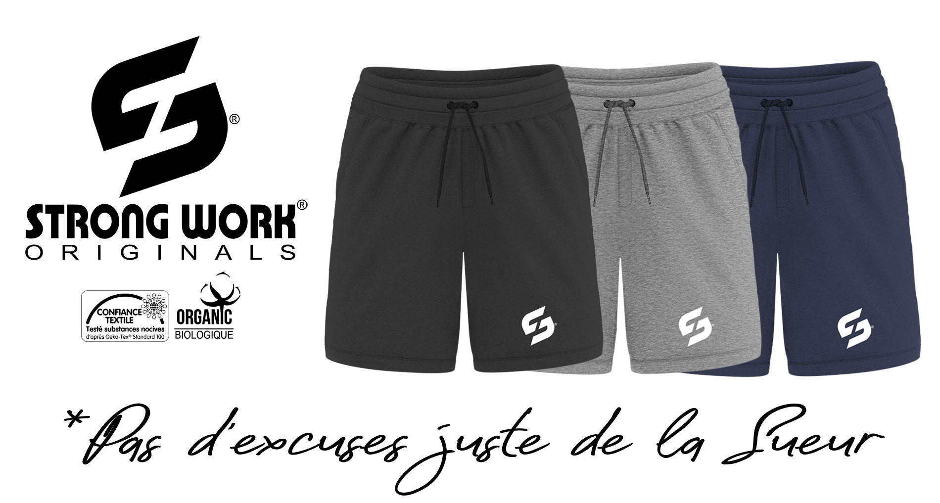 Short Strong Work New Classic pour Homme