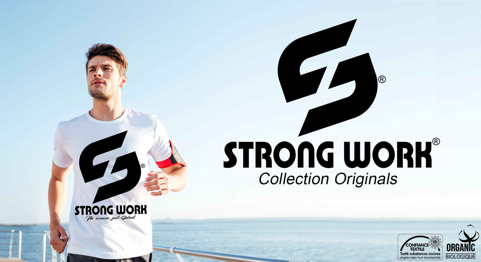 T-Shirt Strong Work Sensation Collection Originals pour Homme