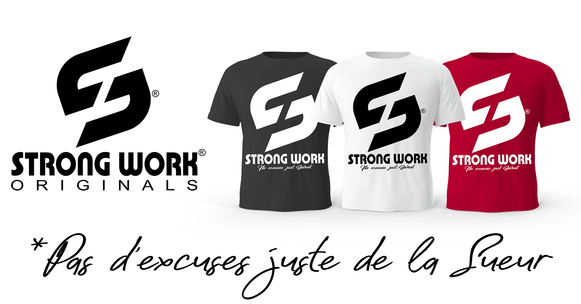 T-Shirt Strong Work Sensation Homme