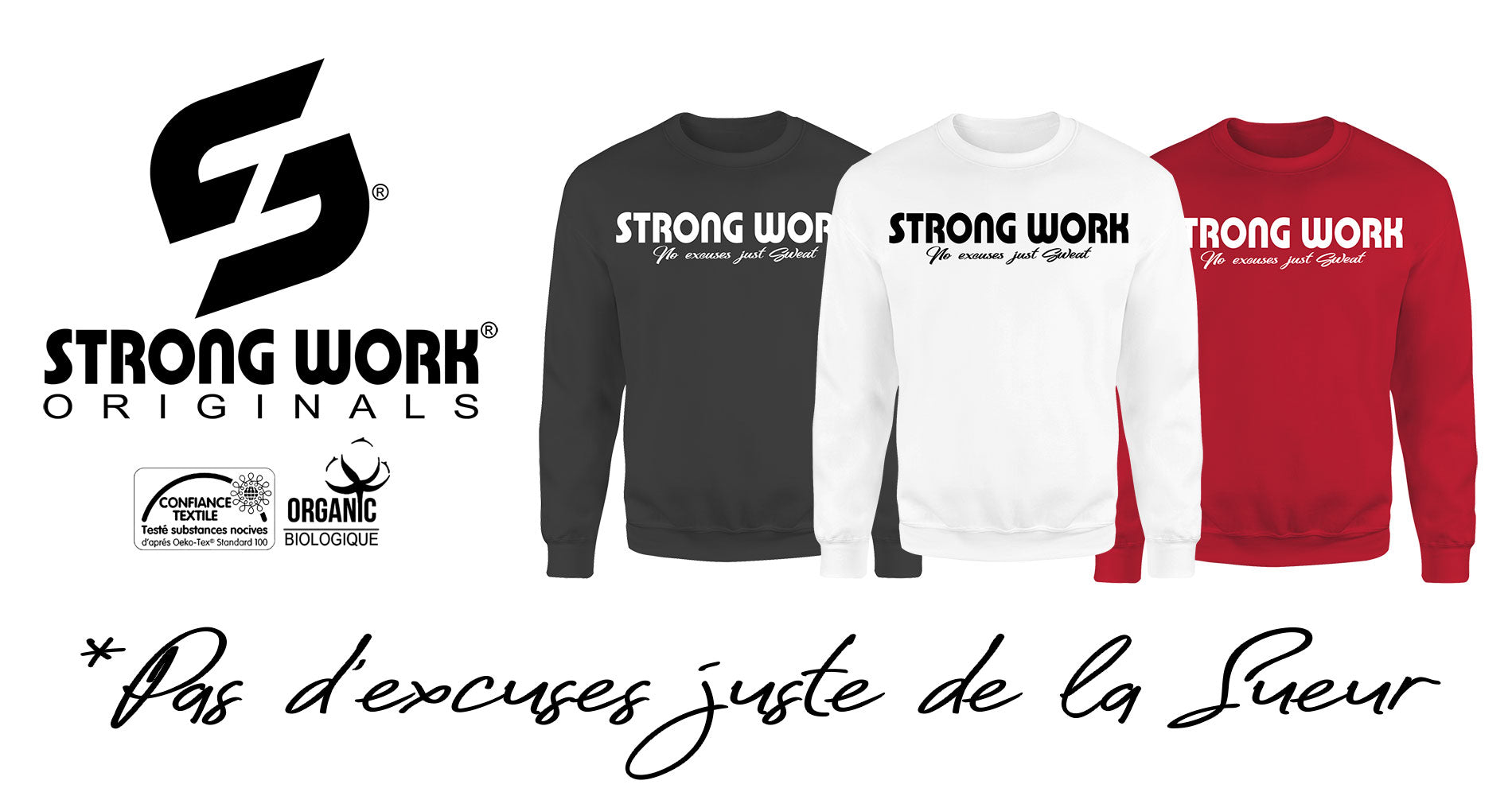 Sweat-Shirt Strong Work Intensity pour Homme