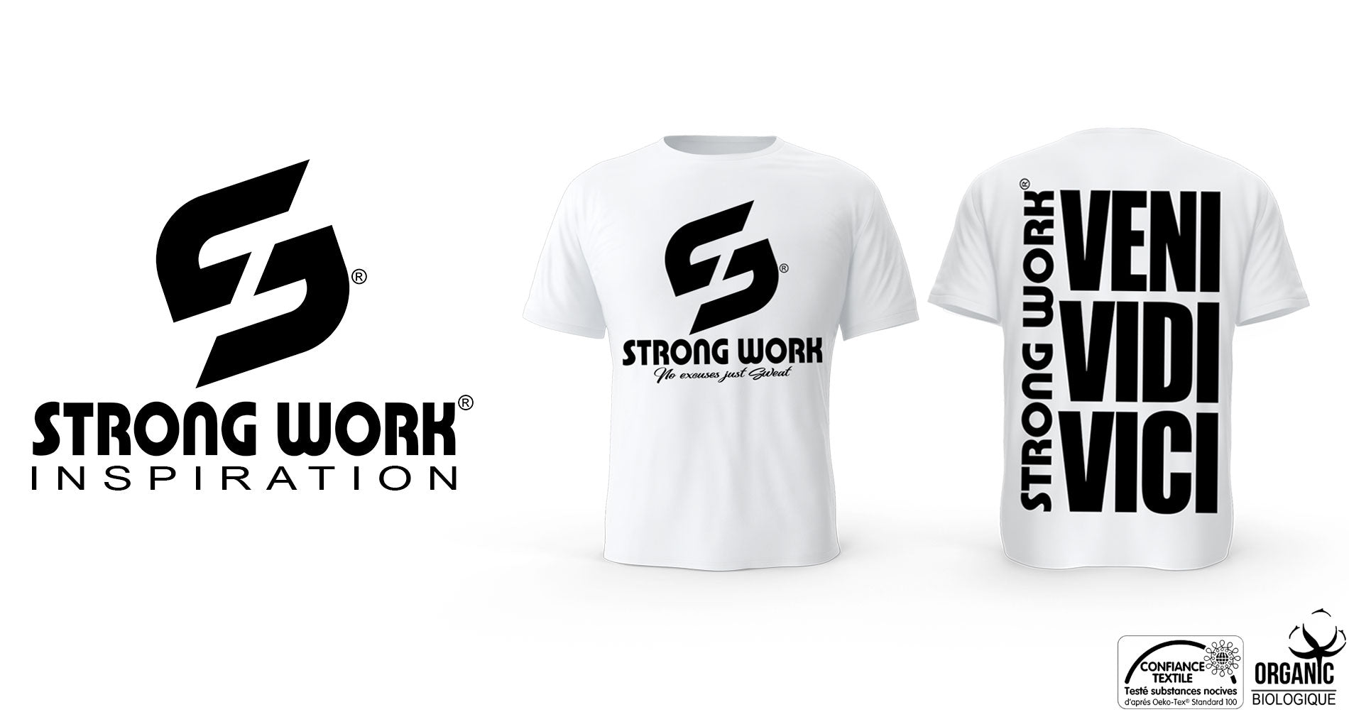 T-Shirt Strong Work Collection Inspiration VENI VIDI VICI