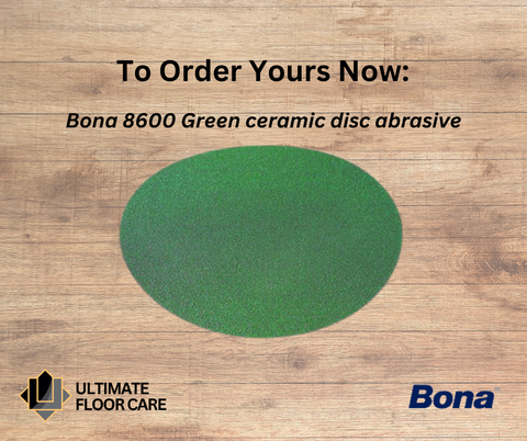 Bona 8600 Green Ceramic Abrasive Ultimate Floor Care