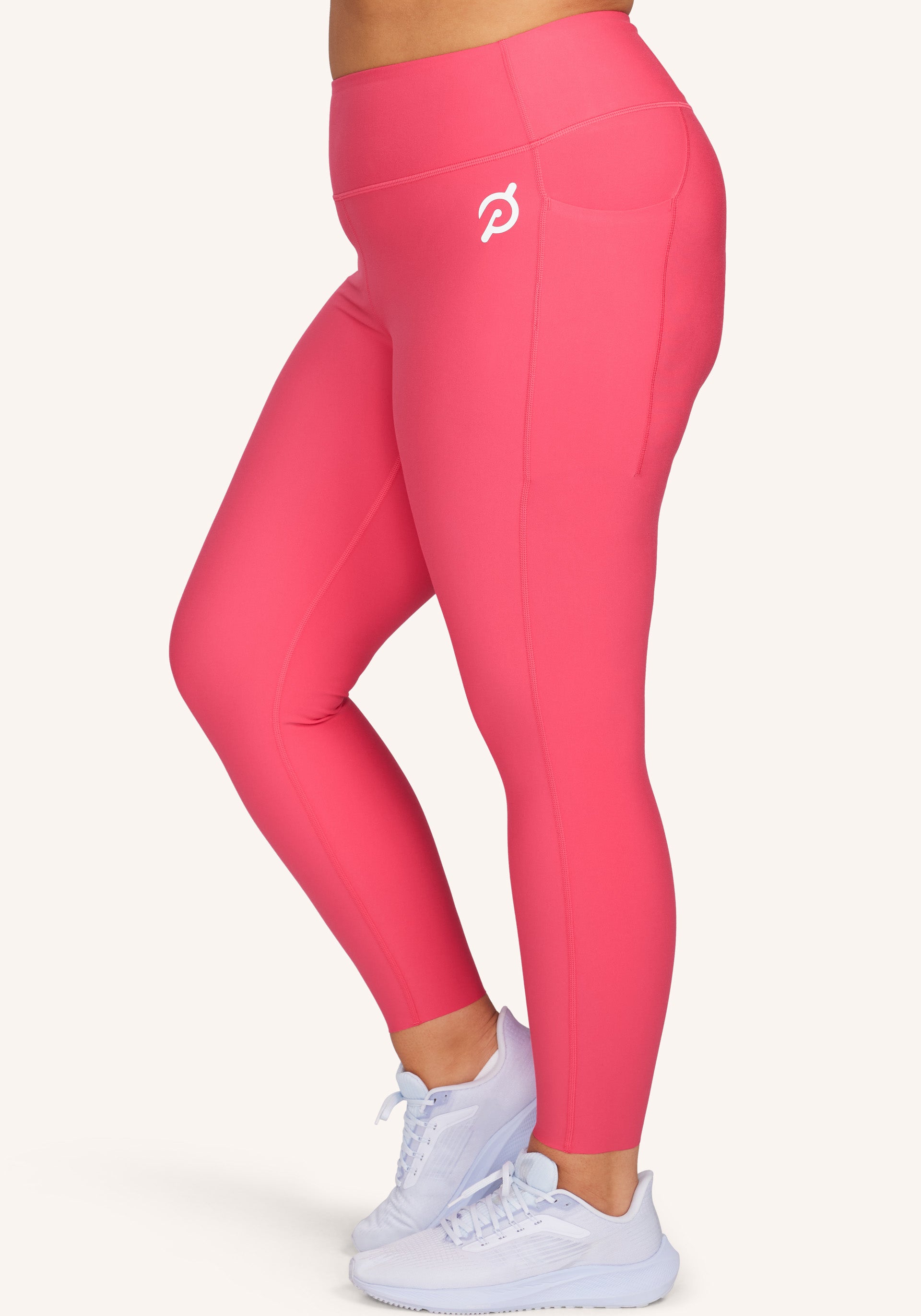 Peloton Women's NWT Pink Cadent High-Rise Cross Front Leggings