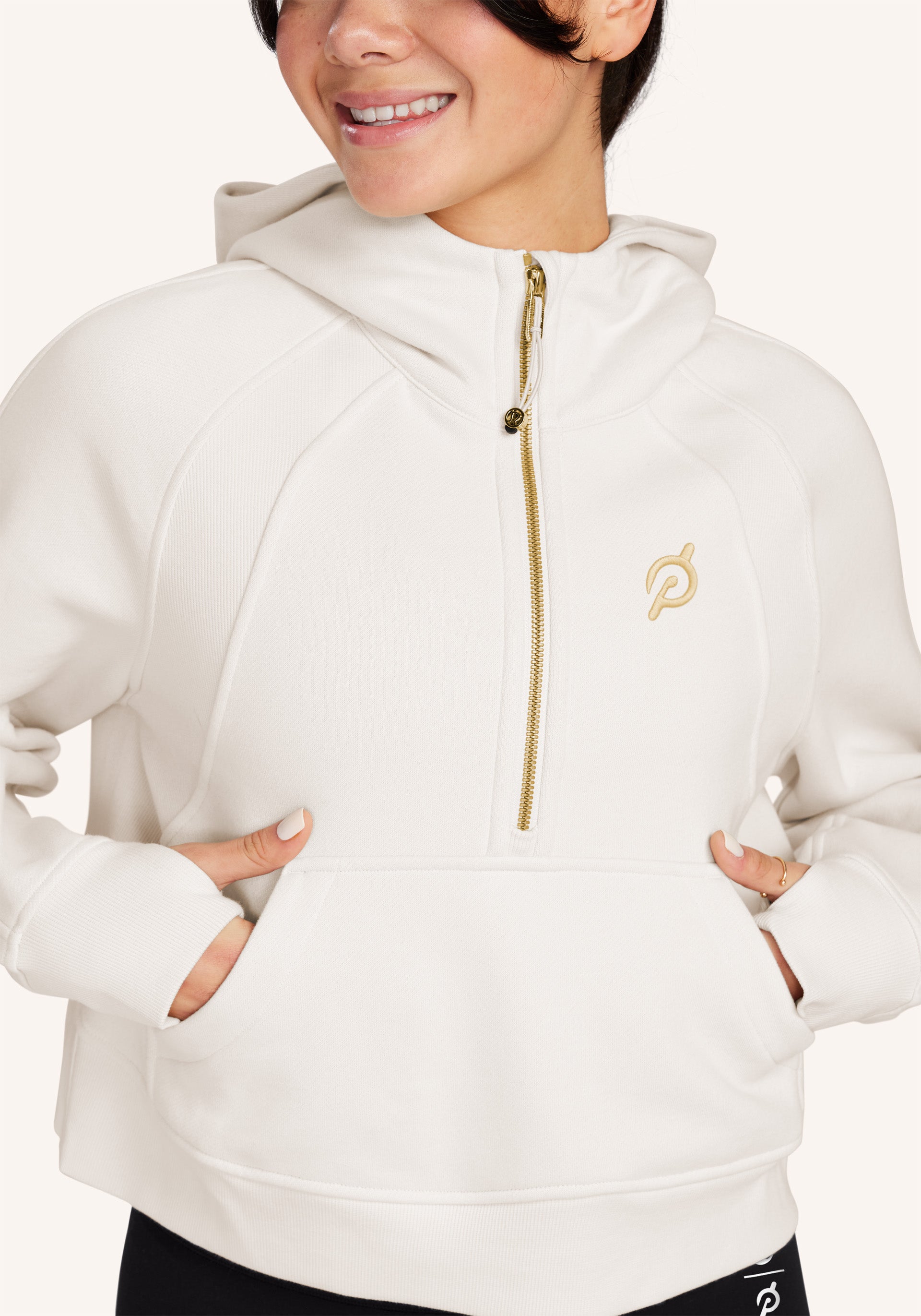 Scuba Oversized Half-Zip Hoodie – Peloton Apparel Canada