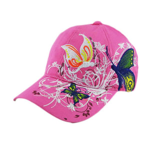 2017 New Arrival Unisex Caps 1PC Froal Print Outdoor Embroidered Baseball Cap Lady Fashion Shopping Cycling Hat Anti Sai SEP20