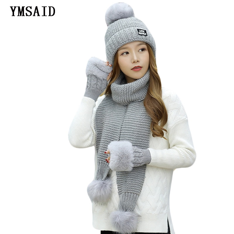 cashmere hats and gloves