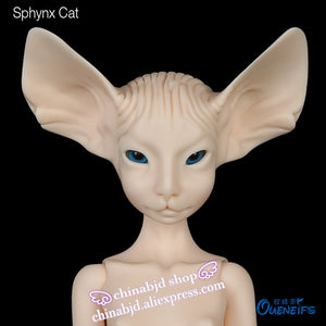 cat bjd doll