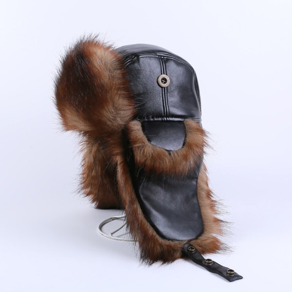 fur hat bomber