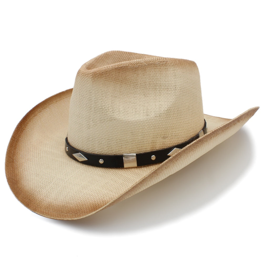 womens straw cowboy hats