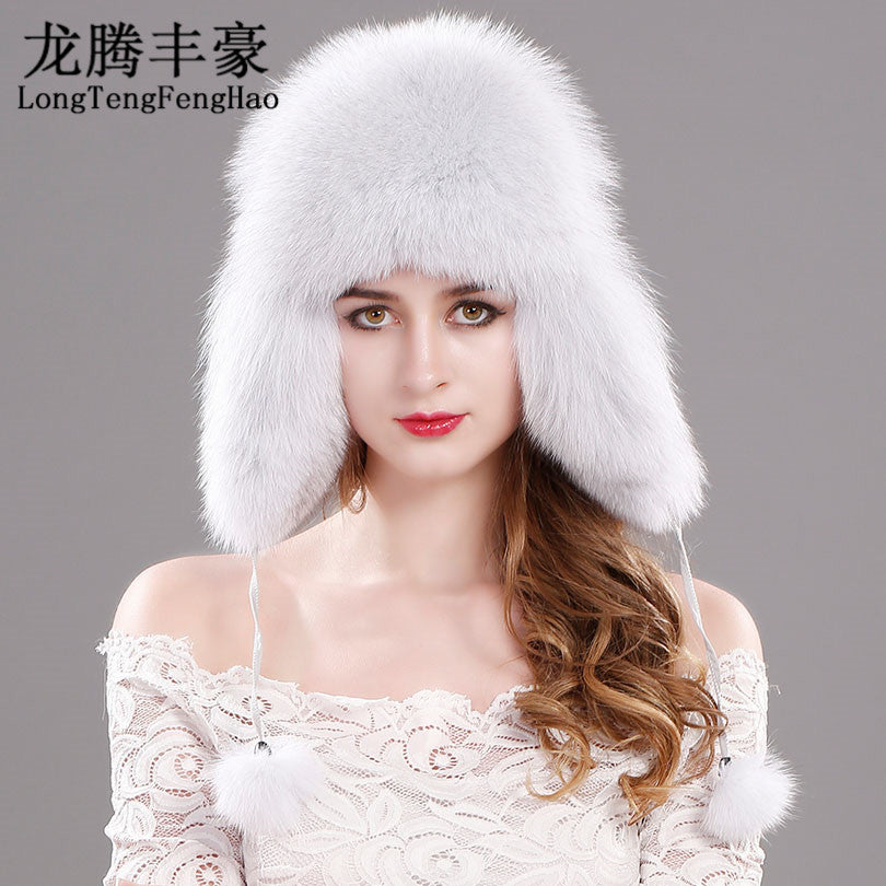 fox fur hats for sale