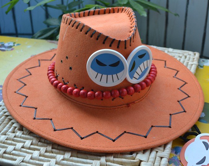 Japanese Anime One Piece Ace Hat Cap Cosplay Orange Oeppeo Master Of Caps Hats