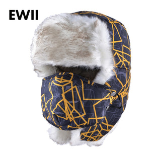 mens fur trapper winter hats