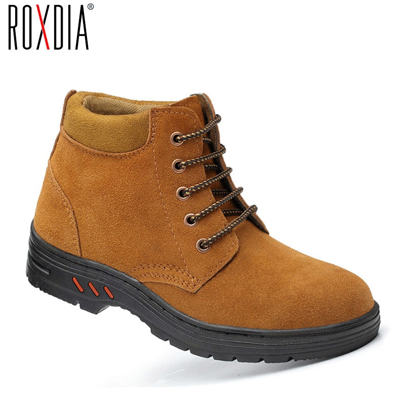 leather steel toe cap boots