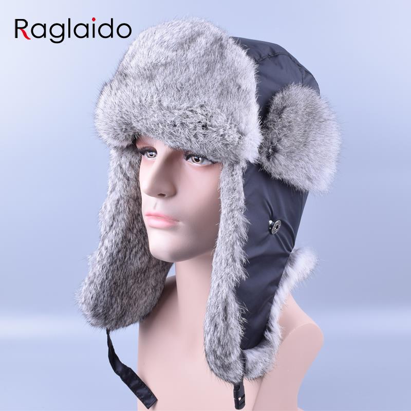 mens fur bomber hat