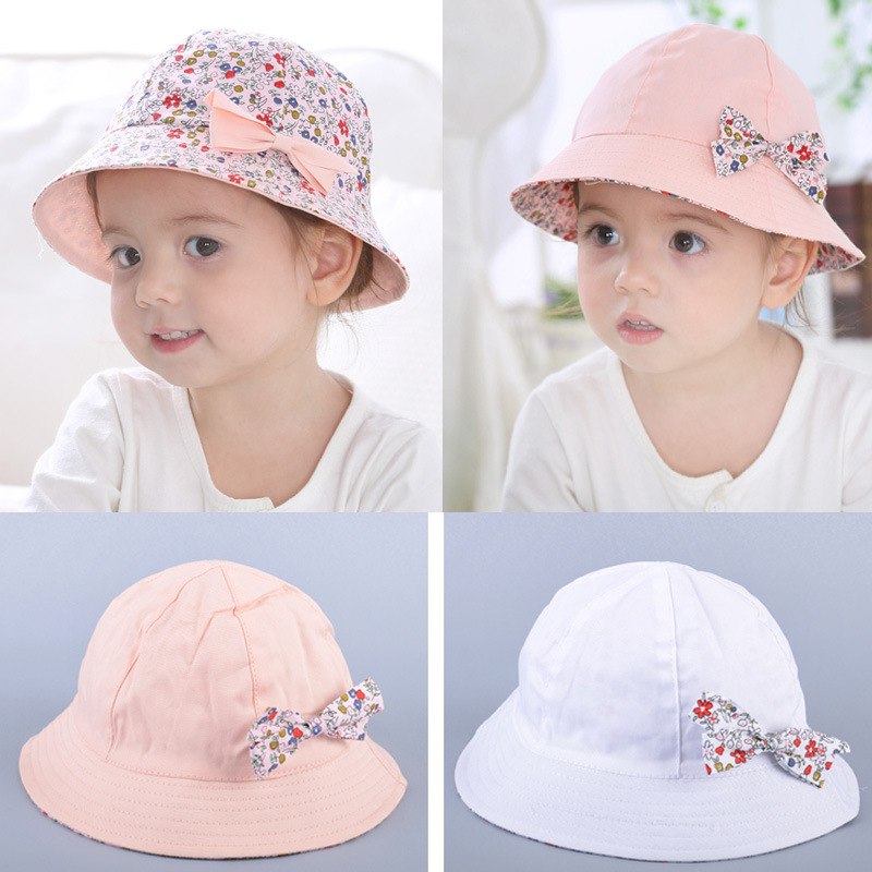 bucket hats for baby girl