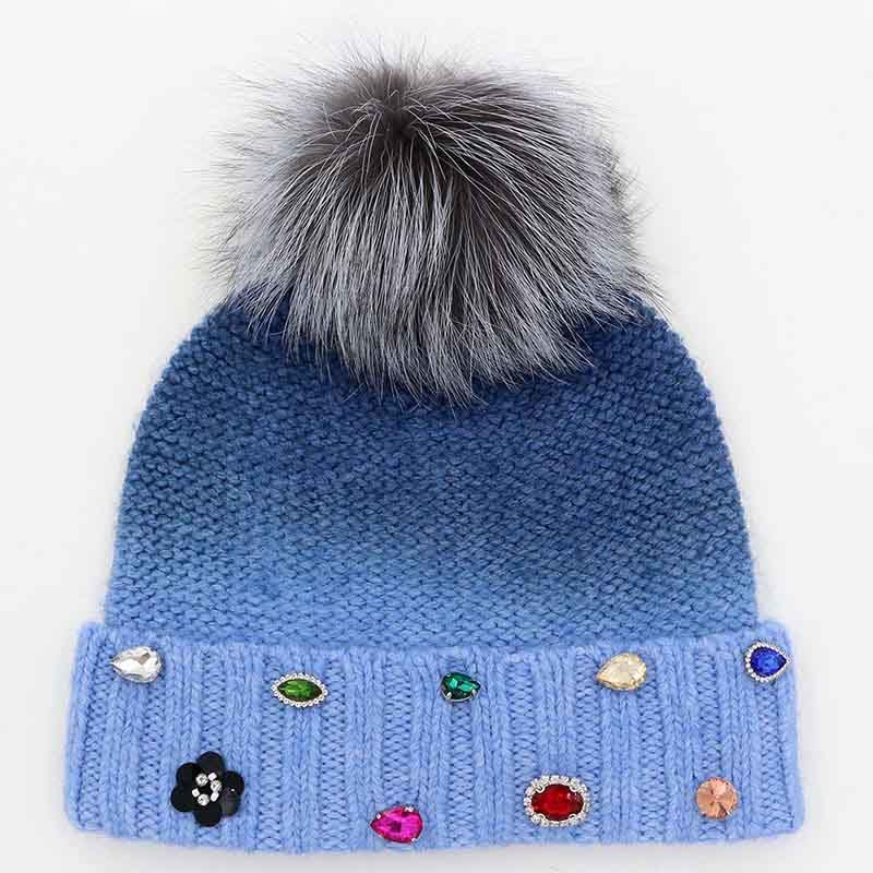women's winter bobble hats