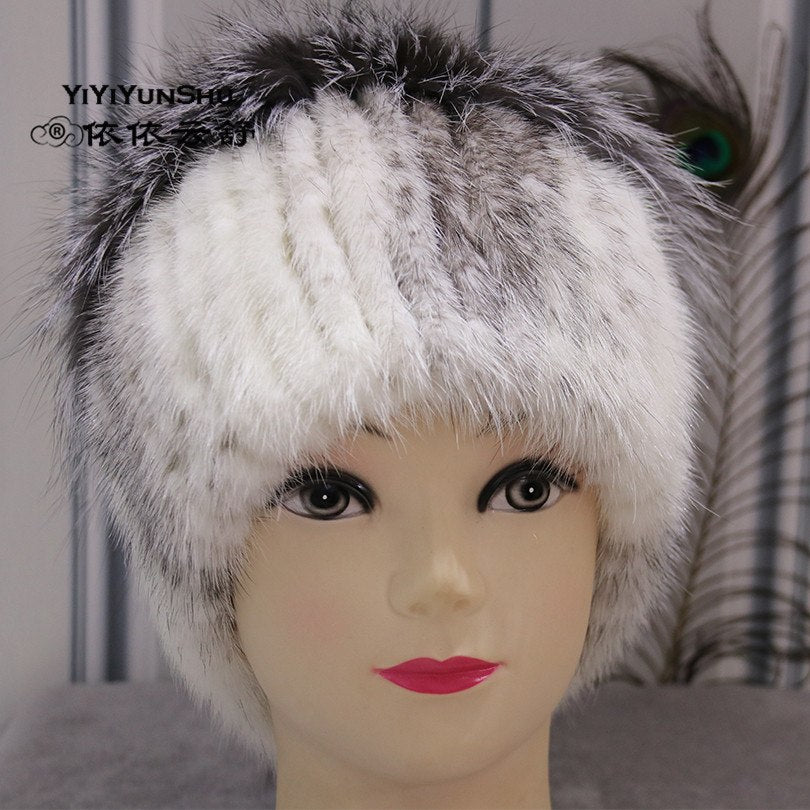 real mink fur hats