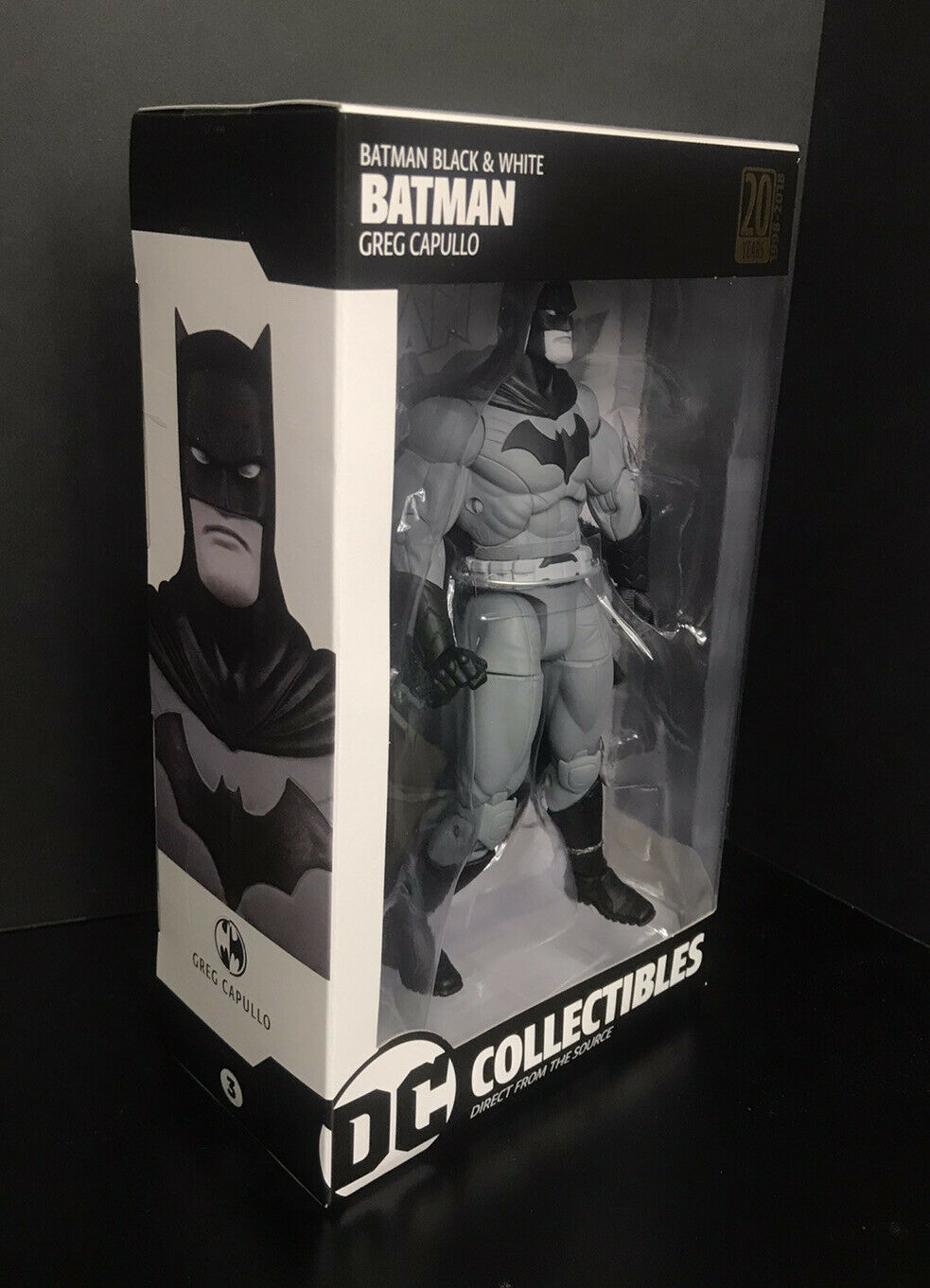 DC Collectibles Batman Black & White Action Figure: Batman by Greg Cap –  Trends Elite