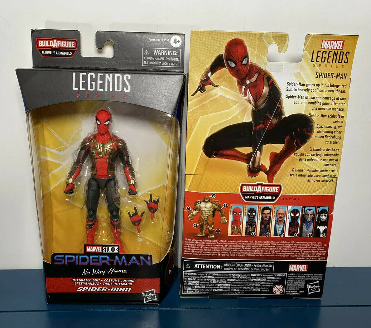 2021 Marvel Legends Series Figure - SPIDER-MAN (Integrated Suit) - No –  Trends Elite