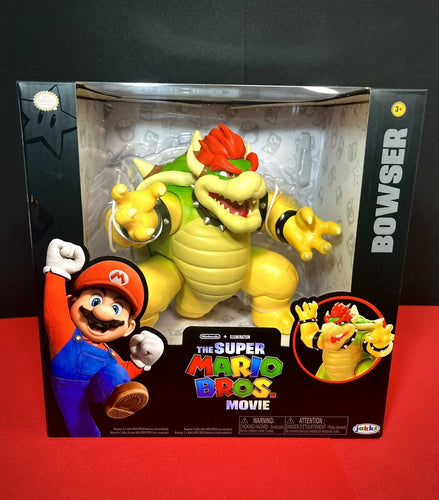 Nintendo Super Mario Gold Collector Series - Bowser Jr Action Figure Set  with Rainbow Brush and Bob-Omb, 3 Pieces