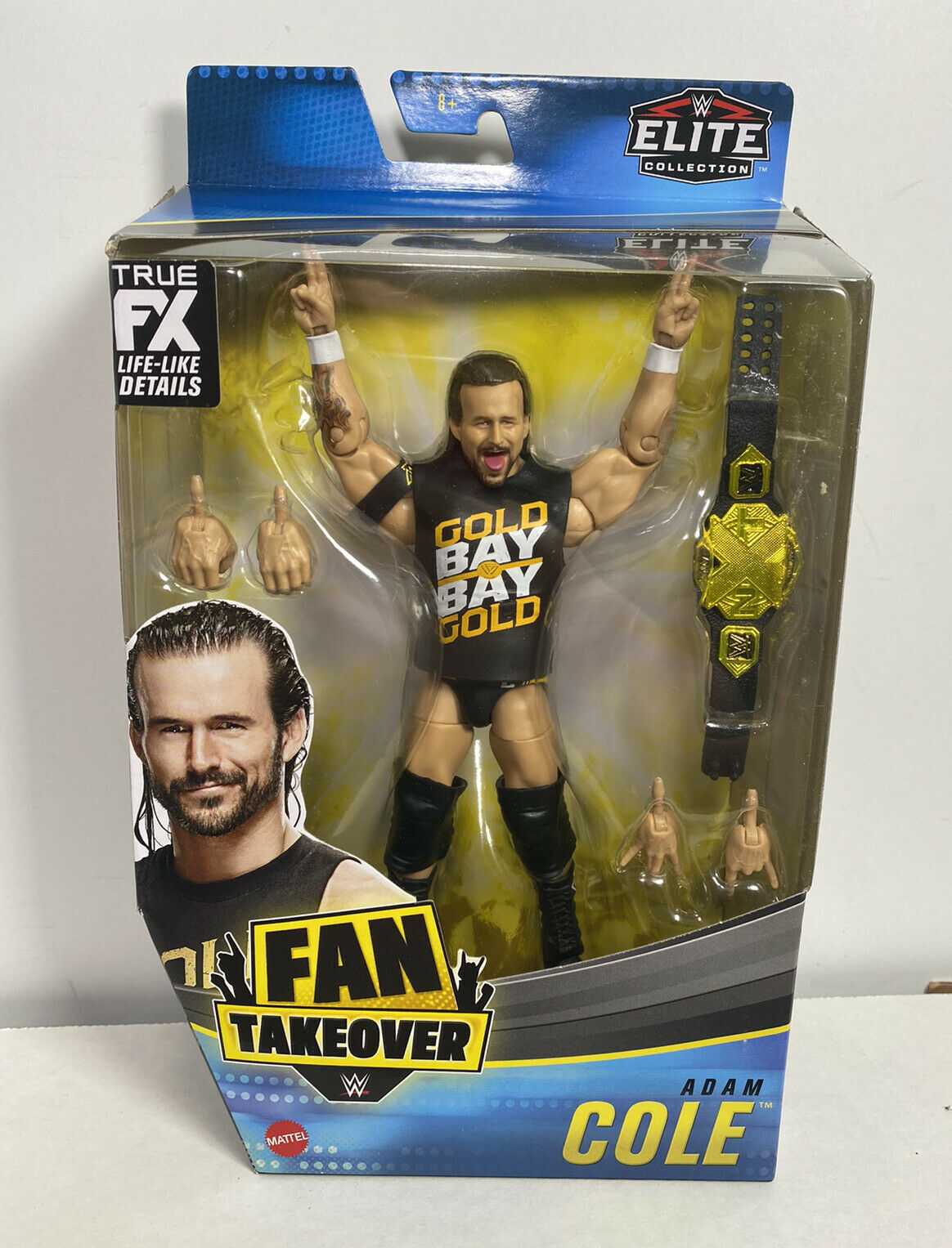 21 Wwe Elite Collection Fan Takeover Figure Adam Cole Nxt March Trends Elite