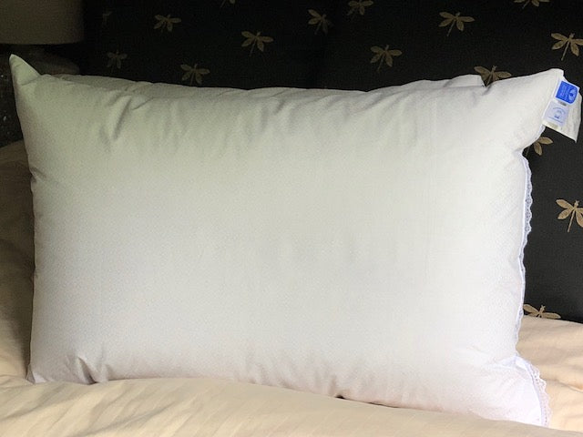 Canadian made Hutterite white down pillows Downmark