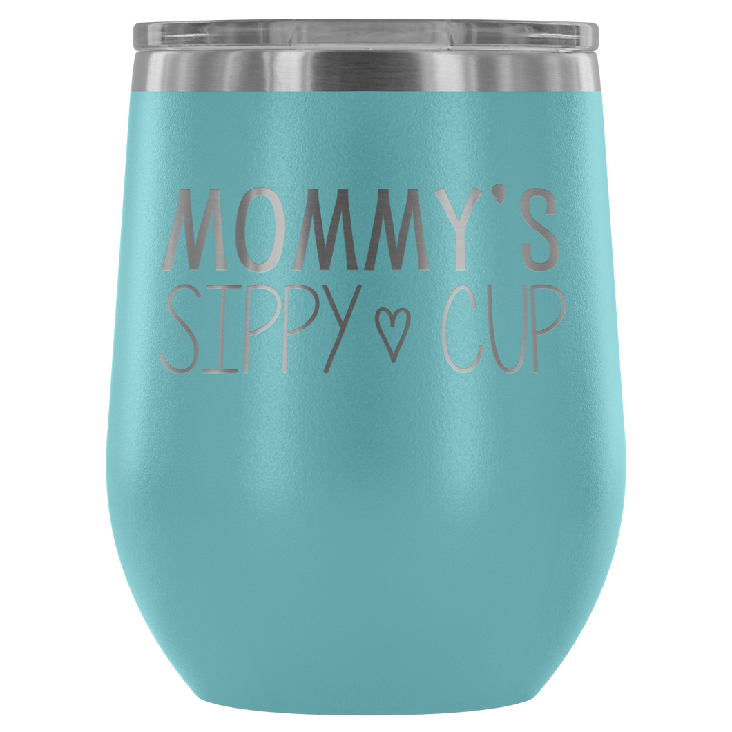 Download Mom Tumbler - Mommy's Sippy Cup - 12 oz Stainless Steel ...