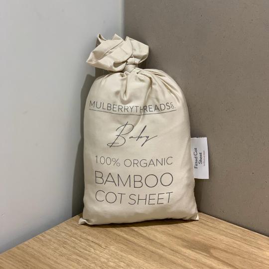 bamboo cot sheets