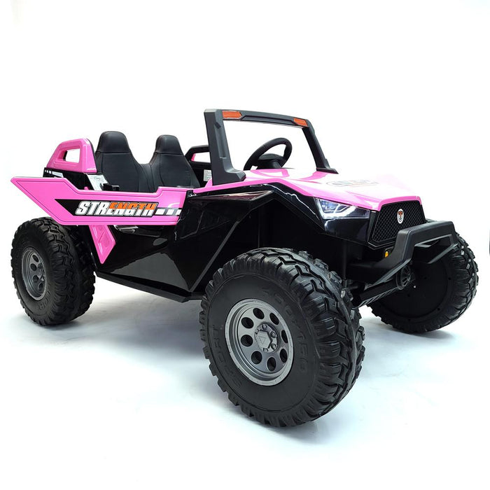 BUGGY SX 1928 PINK, 4 Motors, MP4 TV Screen, 15' wheels — Mini Moto Toys