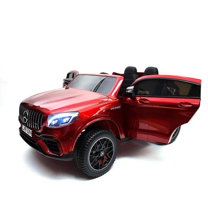 Merceedes  GLC 63S XMX608 red Electric Ride On Car 2 Seats Rubber Wheels